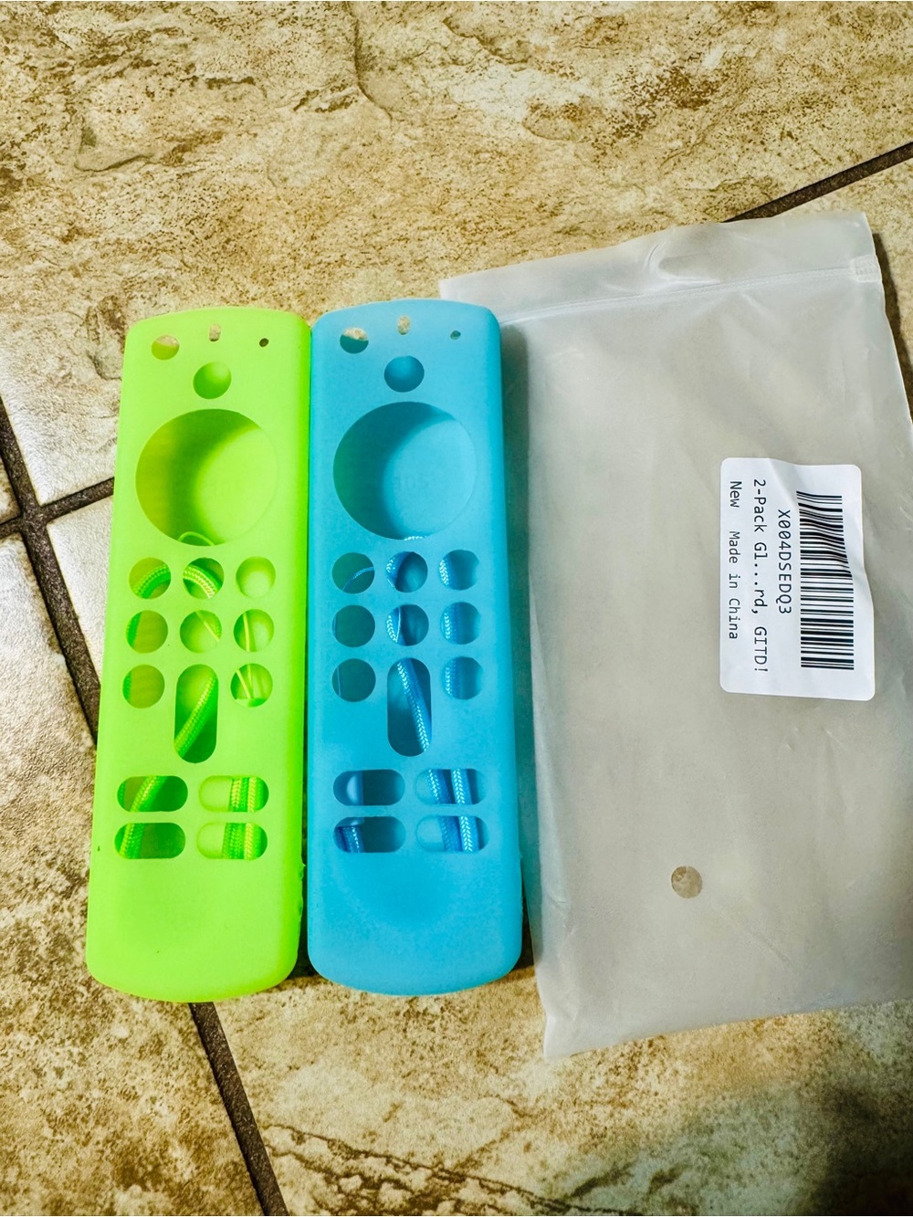 Amazon FireTV remote cover (glows in the dark) 2 NEW. 3rd generation.